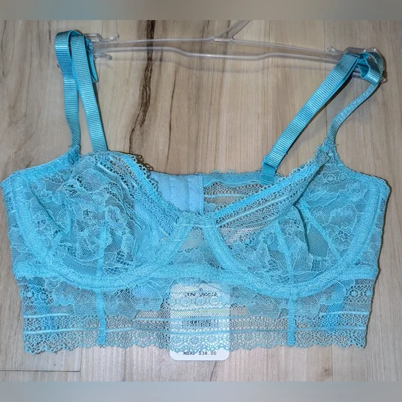 NWT Free People Intimately FP Sorento Longline Underwire Demi Bra - Picture 3 of 13